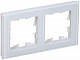 Рамка на 2 поста IEK Brite РУ-2-2-БрБ BR-M22-G-K01
