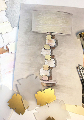 Настольная лампа Maytoni Valencia H601TL-01BS