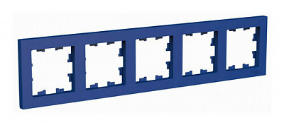 Рамка на 5 постов SE AtlasDesign аквамарин ATN001105