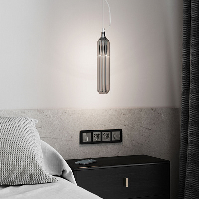 Накладка для розетки USB Werkel графит акриловый a064100