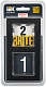 Рамка на 2 поста IEK Brite РУ-2-1-БрЧ BR-M22-M-K02