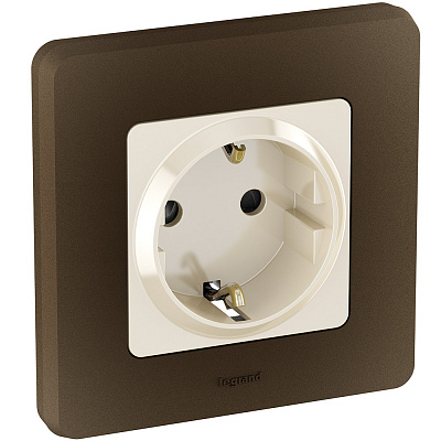Рамка на 1 пост бронза Legrand Inspiria 673939