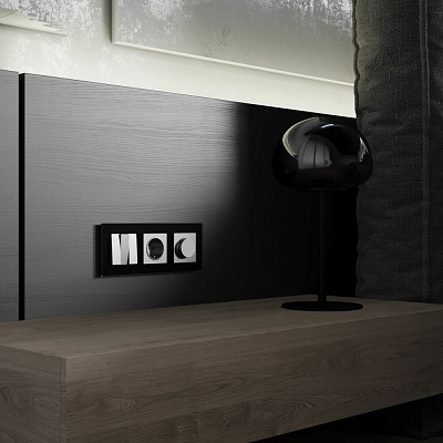 Выключатель трехклавишный Werkel серебряный матовый W1130065 a066803