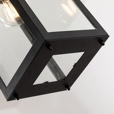 Уличный настенный светильник Arte Lamp Belfast A4569SO-1BK