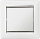 Выключатель одноклавишный белый Legrand Valena Classic 774401