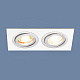 Встраиваемый светильник Elektrostandard 1051/2 WH белый a035244