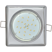 Встраиваемый светильник Ecola Square GX53 FC53S4ECB