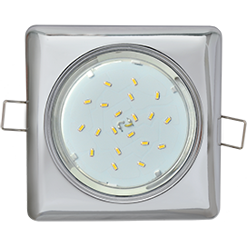 Встраиваемый светильник Ecola Square GX53 FC53S4ECB