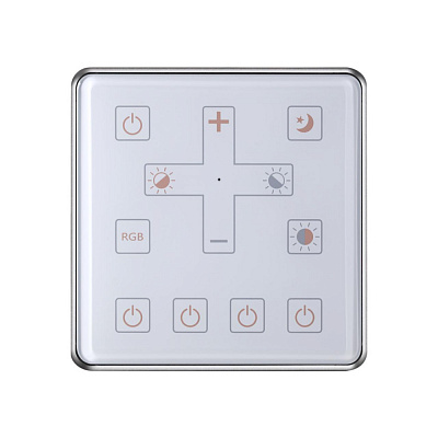 Беспроводной пульт дистанционного управления (настенная панель) (2.4G + Mesh) для арт. 359362-359377 Novotech Glat 359393