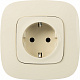 Рамка для розетки на 1 пост слоновая кость универсальная Legrand Valena Alure 754311