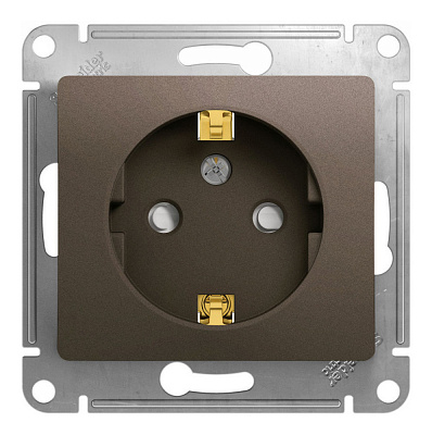Розетка SE Glossa шоколад GSL000845