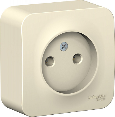 Розетка SE Blanca молочный BLNRA000112