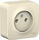 Розетка SE Blanca молочный BLNRA000112