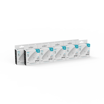 Лампа Gauss Basic GX53 9W 770lm 4000K диммируемая LED 1/10/100 (15 шт)