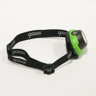 Фонарь налобный Gauss GFL303 4W 230lm 3xAAA LED 1/12/60 200946