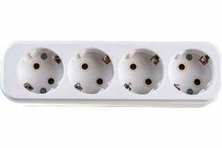 Переносная разборная розетка IEK К04 4 места CLASSIC KYP11-16-04-00-Z