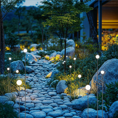 Уличный светильник Odeon Light Notte 7123/1GLB