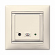 Рамка на 1 пост бежевая Legrand Valena Classic 774351