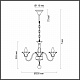 Подвесная люстра Lumion Lake 5295/5