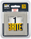 Рамка на 1 пост IEK Brite РУ-1-2-БрД BR-M12-G-K30