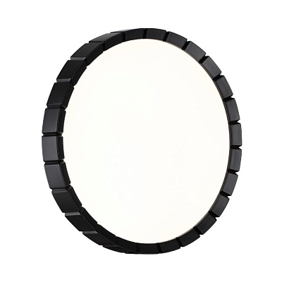 Настенно-потолочный светодиодный светильник Sonex Atabi Black 7649/CL