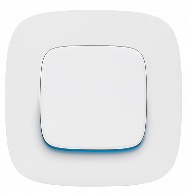 Лицевая панель для выключателей одноклавишных белая Legrand Valena Alure 755005