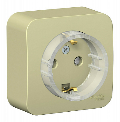Розетка SE Blanca бежевый BLNRA111117