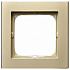Рамка на 1 пост Ospel Sonata шампанский золотой R-1R/39