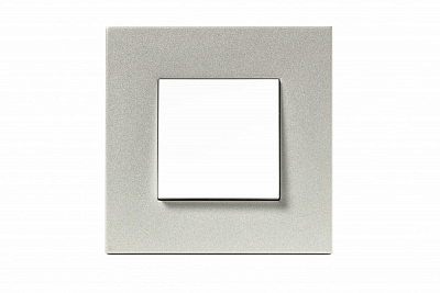 Рамка на 1 пост алюминий SE Unica Pure NU600280