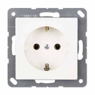 Розетка 2К+З 16А 250В Jung EcoProfi EP1420WW