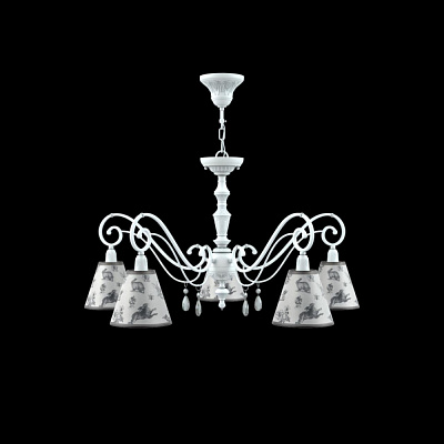 Подвесная люстра Maytoni Classic E3-05-WM-LMP-O-8-CRL-E3-05-TR-DN
