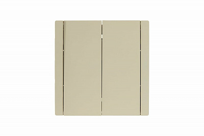 Выключатель 2-клавишный IEK FORTEPIANO 10А FP405 ваниль FP-V20-0-10-1-K10