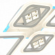 Люстра потолочная EVOLED Marlin SLE500052-04RGB