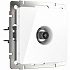 ТВ-розетка проходная Werke белая WL01-TV-2W a033754