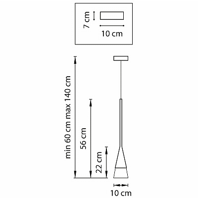 Подвесной светильник Lightstar Conicita 804110