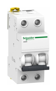 Выключатель автоматический модульный Schneider Electric 2п C 50А A9K24250