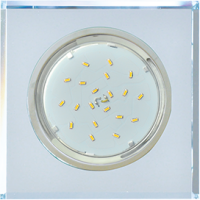 Встраиваемый светильник Ecola Glass GX53 FM53SNECH (2 шт)