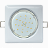 Встраиваемый светильник Ecola Square GX53 FW53S4ECB