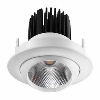 Встраиваемый светодиодный светильник Novotech Drum 357694