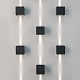 Уличный настенный светодиодный светильник Elektrostandard 1548 Techno LED Winner черный a038410