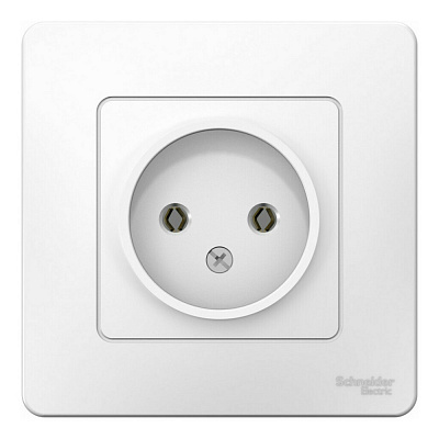 Розетка SE Blanca молочный BLNRS000011