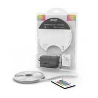 Светодиодная лента Gauss Basic в комплекте LED 5050/60 12V 10W/m 700lm/m RGB 10mm IP20 5m 1/50 BT042