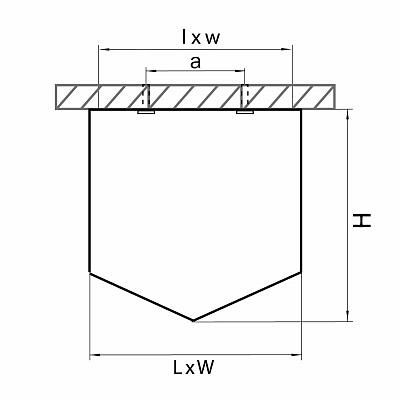 Потолочный светодиодный светильник Lightstar Quadro 214477