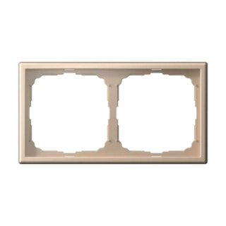 Рамка для розетки на 2 поста ArtGallery песочный SE GAL001202