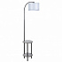Торшер со столиком Arte Lamp Combo A4055PN-1BK