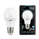 Лампа Gauss A60 10W 920lm 4100K E27 LED 102502210