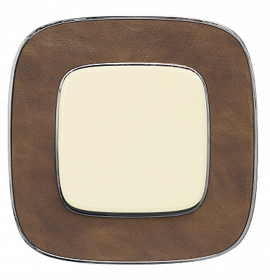 Лицевая панель для выключателей одноклавишных слоновая кость Legrand Valena Alure 755006