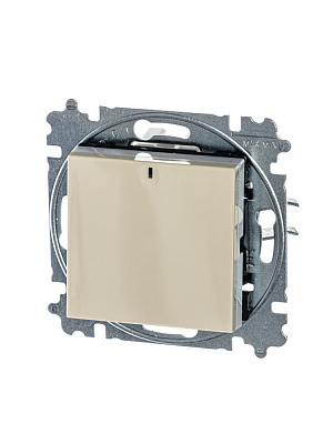 Выключать одноклавишный ABB Levit с/п слоновая кость/белый 2CHH590146A6017