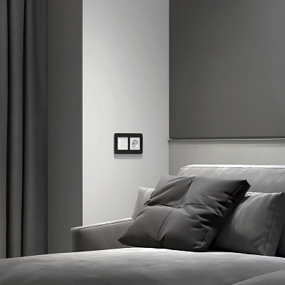 Сенсорный выключатель одноклавишный Werkel белый a063597