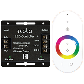 Контроллер Ecola 24A 288W 12V (576W 24V) RFC24WESB